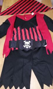 Kids Costumes to Hire - Pirate Boy - Top, shorts